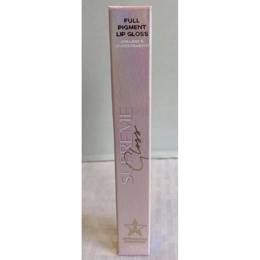 Jeffree Star Cosmetics Supreme Gloss Red Affair Full Pigment Gloss 5.1 ML Sealed